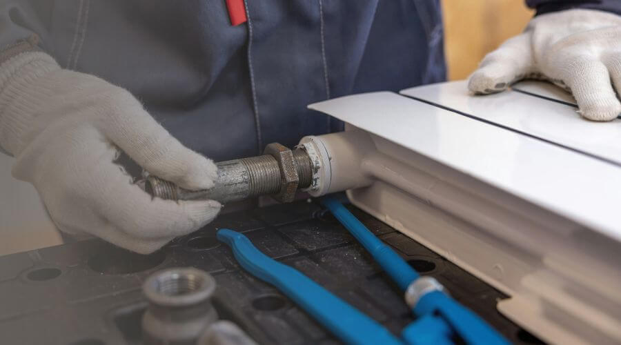 Professional water heater repair services in Dorrance, KS